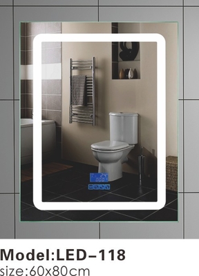 Regelbare Muur 50 X 70 hing Badkamersspiegel Verlichte Energie - besparing 600*800mm