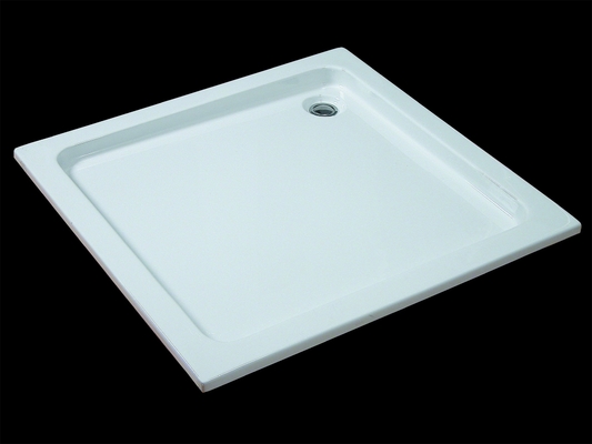 750mm 760mm Hoge Opgeruimde ABS Rechthoekige Moderne het Kwarts Stevige Oppervlakte van het Douchedienblad